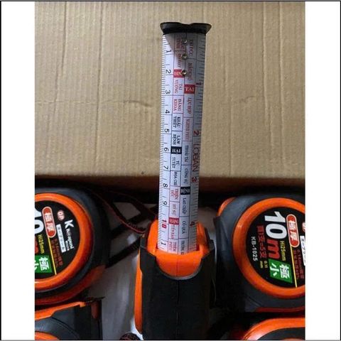 Thước quận đỏ kapusi cao cấp ( 1 mặt - 2 mặt )(5m-7,5m-10m)