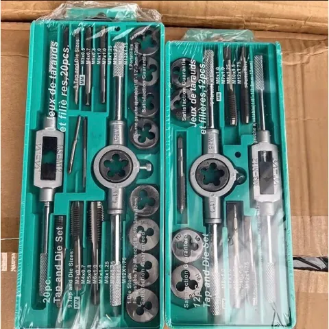 Bộ tạo ren 12 chi tiết /20 chi tiết/40 chi tiết hợp kim siêu cứng(đủ ren trong ren ngoài)