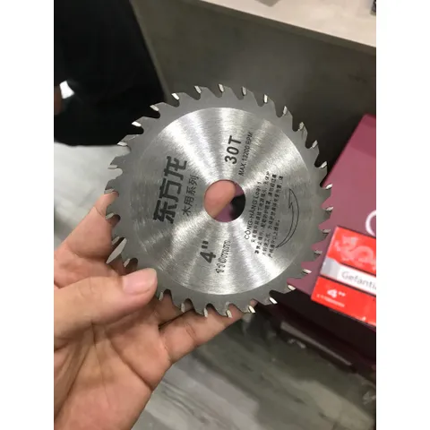 (ComBo 5)Lưỡi Cưa Gỗ Hợp Kim RỒNG ĐỎ 110mm 30 Răng - Cắt Gỗ Mịn, Sắc Bén, Dùng Cho Máy Cưa Cầm Tay