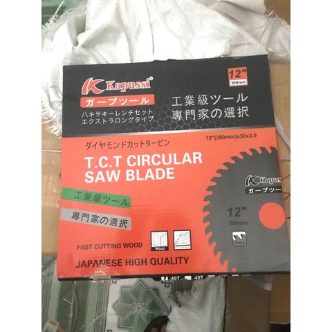 Lưỡi Cưa Gỗ Hợp Kim 40 Răng Kapussi có size 180/230/250/300/350 - Lưỡi Cắt Gỗ Sắc Bén, Bền Bỉ, Tốc Độ