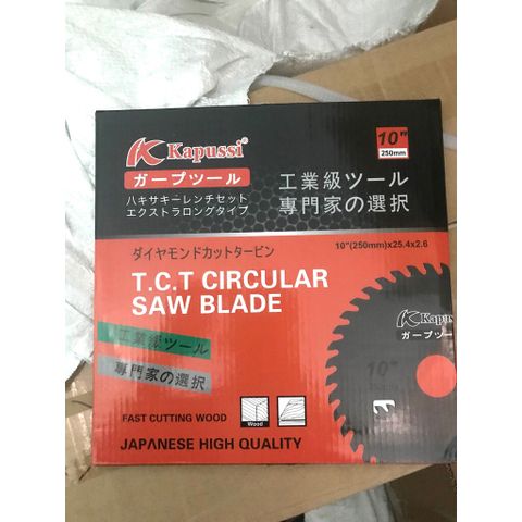 Lưỡi Cưa Gỗ Hợp Kim 40 Răng Kapussi có size 180/230/250/300/350 - Lưỡi Cắt Gỗ Sắc Bén, Bền Bỉ, Tốc Độ