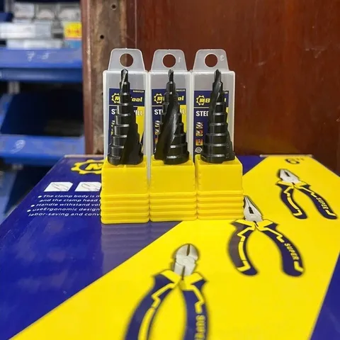 Mũi khoan tháp chân Lục giác phủ titan chuôi xoắn ốc  Hàng chính hãng nhà MB Tool