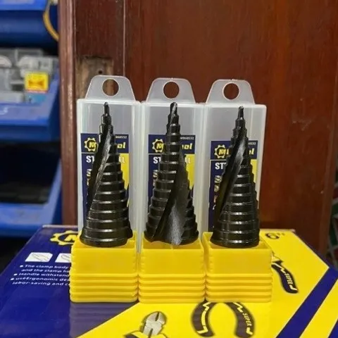 Mũi khoan tháp chân Lục giác phủ titan chuôi xoắn ốc  Hàng chính hãng nhà MB Tool