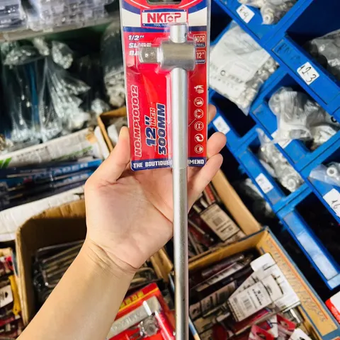 Cần Trượt Chữ T 1/2 Inch NKTOP có SIZE 10/12 Thép 40Cr Tay Trượt Mở Bu Lông Đầu Khẩu Chuyên Dụng