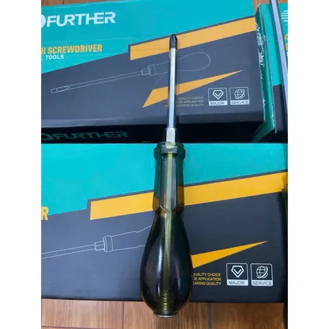 COMBO 6 Tô Vít Đóng GoFuther Gồm 3 Tô Vít Dẹt Và 3 Tô Vít Nhọn Đầu Có Từ