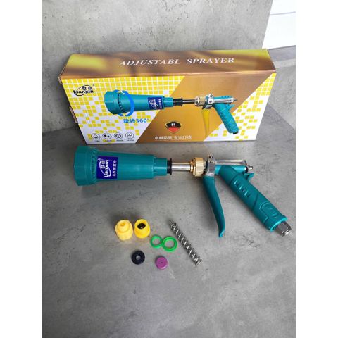 Súng phun thuốcc, chỉnh được tia sương, béc xứ siêu bền