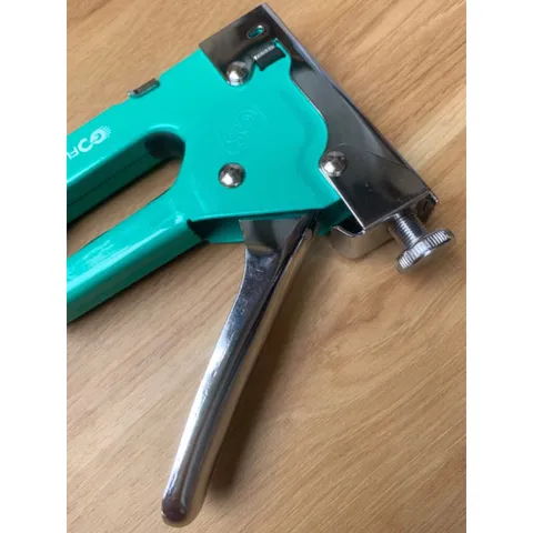 Dụng cụ bắn ghim gỗ ghim tài liệu nhà GOFUTHER chính hãng 4mm-14mm có điều chỉnh lực bắn