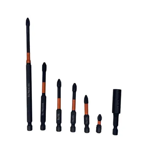 Bộ 6 Đầu Vít K5 Chống Trượt Từ Tính Siêu Bền, Đủ Kích Thước Từ 2.5-15cm,/ bộ 7 mũi vít từ tính cao chống trượt 25mm-150m