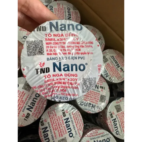 Băng dính điện Nano Tô nga dũng 10Y 20Y Hàng đẹp