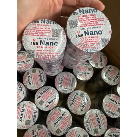 Băng dính điện Nano Tô nga dũng 10Y 20Y Hàng đẹp