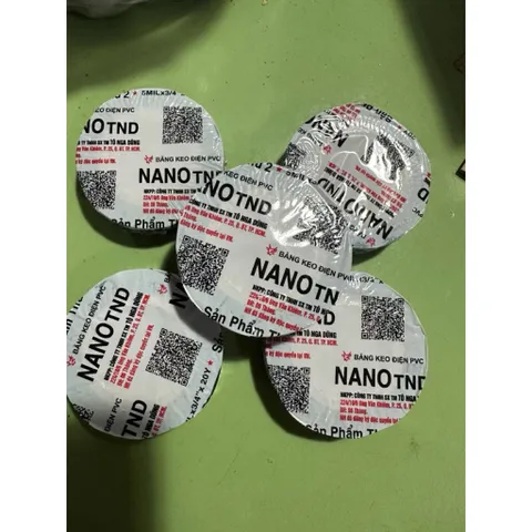 Băng dính điện Nano Tô nga dũng 10Y 20Y Hàng đẹp