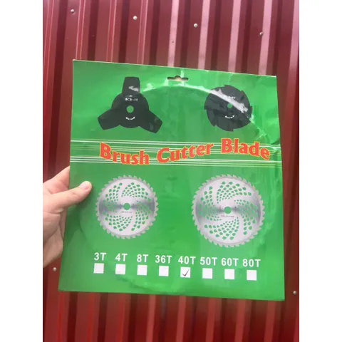 Lưỡi máy phát cỏ 255mm 40T lưỡi cắt cỏ tròn hợp kim cao cấp chất liệu bền vững