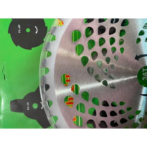 Lưỡi máy phát cỏ 255mm 40T lưỡi cắt cỏ tròn hợp kim cao cấp chất liệu bền vững