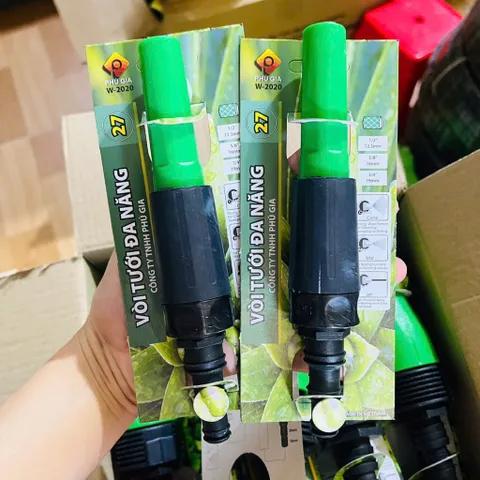 Đầu vòi tưới đa năng tưới cây , rửa xe , đầu phun nước tưới cây , vòi sịt rửa sân