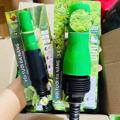Đầu vòi tưới đa năng tưới cây , rửa xe , đầu phun nước tưới cây , vòi sịt rửa sân