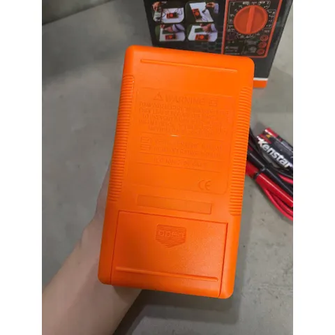 Đồng hồ đo điện vạn năng cho thợ sửa chữa điện tử Kapusi K-9181 dùng đo điện AC, DC