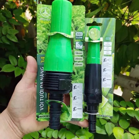 Đầu vòi tưới đa năng tưới cây , rửa xe , đầu phun nước tưới cây , vòi sịt rửa sân