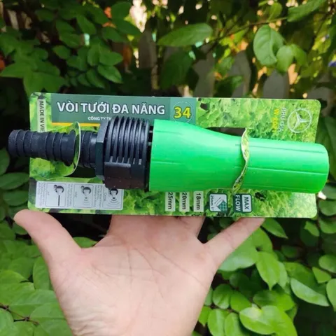 Đầu vòi tưới đa năng tưới cây , rửa xe , đầu phun nước tưới cây , vòi sịt rửa sân