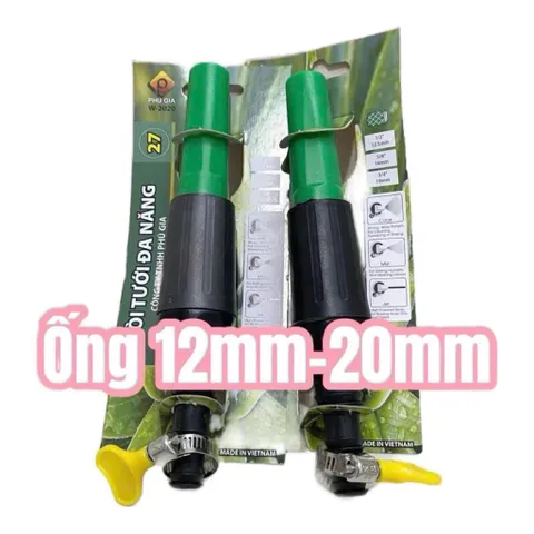 Đầu vòi tưới đa năng tưới cây , rửa xe , đầu phun nước tưới cây , vòi sịt rửa sân