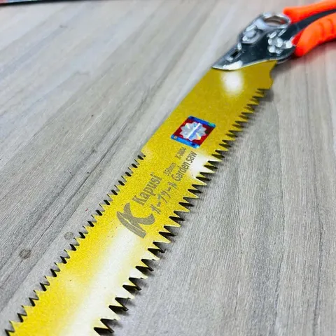 Cưa cành cầm tay cao cấp 350mm Kapusi (lưỡi 2 mặt)