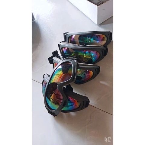 Kính UV, Kính Phi Công 7 Màu Trang Trí Mũ Bảo Hiểm