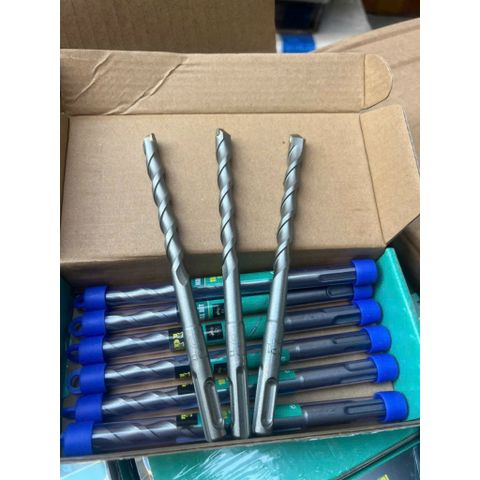 Mũi Khoan Bê Tông Top1, Hàng Đẹp, Đủ size Phi 6, 8, 10, 12, 14, 16, chuôi đầu gài SDS