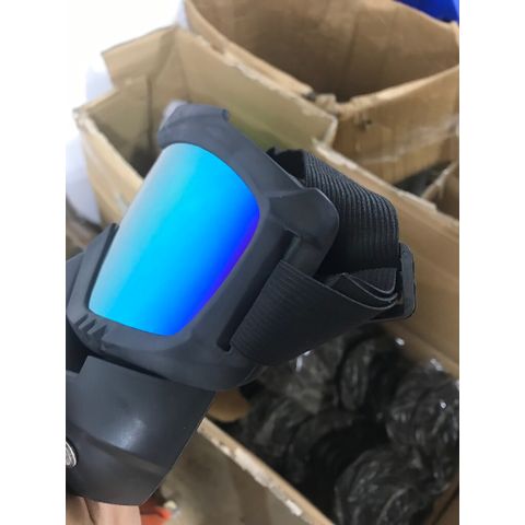 Mặt Nạ Phượt - Kính Hàn Xì - Kính Bảo Hộ Chống Gió Bụi Chống Lóa Bảo Vệ Mắt Loại Cao Cấp