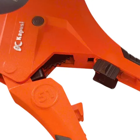 KÉO CẮT ỐNG NHỰA KAPUSI LOẠI 1 51mm K-0235 – CẮT PVC, PPR, PE, PU NHANH GỌN, CHÍNH XÁC