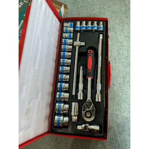 Bộ Tuýp Khẩu 24 Chi Tiết Hệ 1/2 Inch - Chất Liệu Thép CRV - Bộ Dụng Cụ Sửa Chữa Ô Tô, Xe Máy