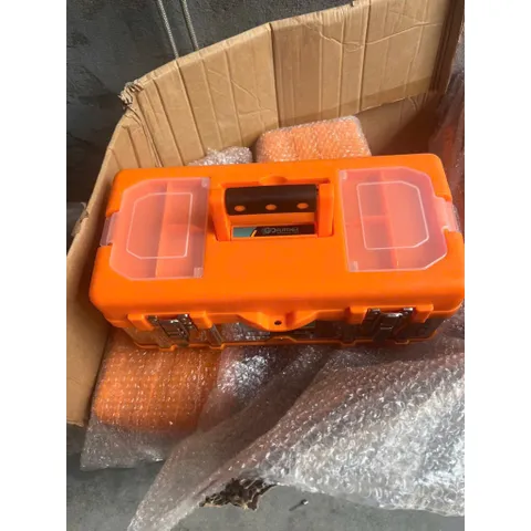 Hộp Đựng Dụng Cụ Cao Cấp 17 inch – Thùng Đồ Nghề Nhựa Cứng Khóa Kim Loại Siêu Bền, Chống Va Đập
