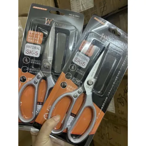 Kéo bếp Nhật Bản sk-5 MARLIN , Lưỡi thép cứng, sắc bén, Cán hợp kim