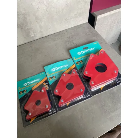 combo 4 chiếc ke góc nam châm, Ke góc vuông đủ loại 12kg 22kg và 33kg GOFUTHER