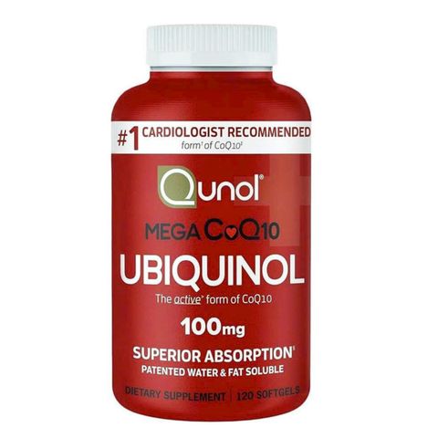 Viên uống Qunol Mega CoQ10 Ubiquinol 100 mg |120 viên| Bổ sung CoQ10 ở dạng khử hoạt động - Giải pháp chuyên biệt cho người bị giảm khả năng chuyển hóa [S/P Chuẩn Mỹ]