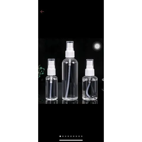xịt khoáng chai rỗng 50ml, 100ml