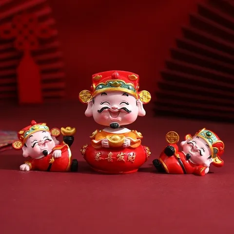 Tượng ông thần tài hũ vàng tài lộc may mắn, đặt bàn làm việc, trang trí nhà cửa Tiệm An Yên