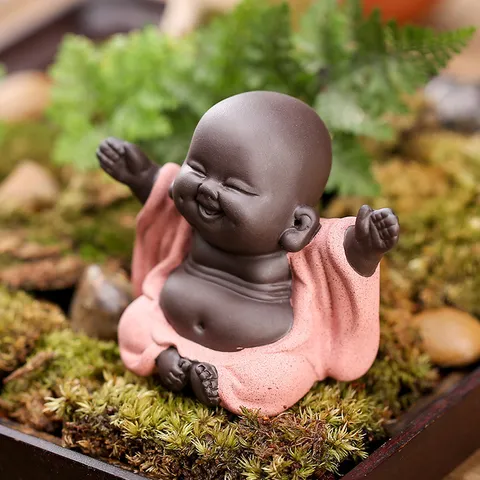 Tượng Di Lặc Chiêu Tài Nuôi Trà – Phụ Kiện Bàn Trà, Đồ Chơi Trà Đạo, Trang Trí Resin