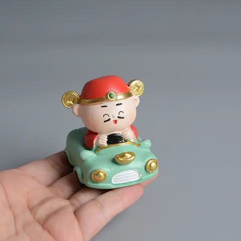 Tượng Thần Tài Quốc Triều Hoan Hỷ – Tượng Resin Trang Trí Bàn Làm Việc, Nhà Cửa, Mang Tài Lộc