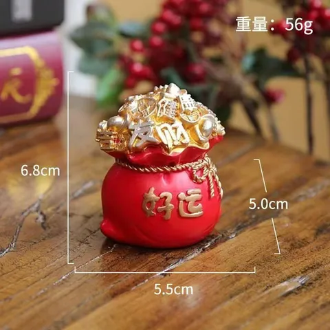 Tượng Thần Tài, Ông Thọ Bà Thọ Mini – Trang Trí Để Bàn, Bánh Kem, Quà Mừng Thọ