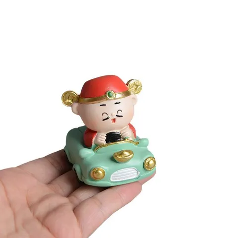Tượng Thần Tài Quốc Triều Hoan Hỷ – Tượng Resin Trang Trí Bàn Làm Việc, Nhà Cửa, Mang Tài Lộc