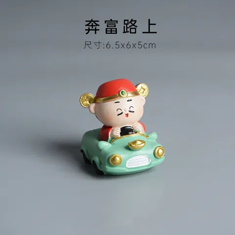 Tượng Thần Tài Quốc Triều Hoan Hỷ – Tượng Resin Trang Trí Bàn Làm Việc, Nhà Cửa, Mang Tài Lộc