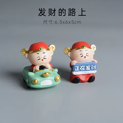 Tượng Thần Tài Quốc Triều Hoan Hỷ – Tượng Resin Trang Trí Bàn Làm Việc, Nhà Cửa, Mang Tài Lộc