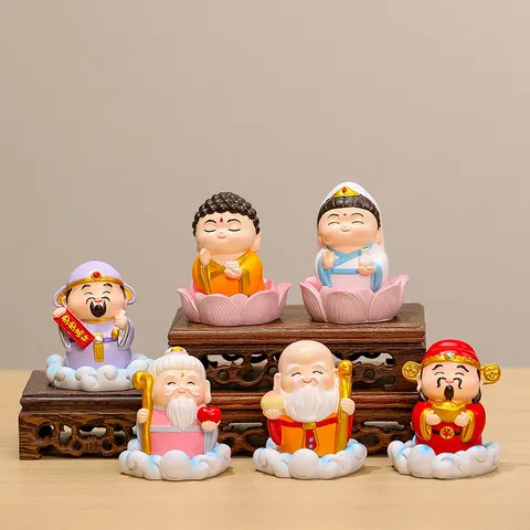 Tượng Thần Tài Nhỏ Dễ Thương Đón Hảo Vận – Linh Vật May Mắn Năm Giáp Ngọ, Quà Tặng Tân Gia Tết 2026