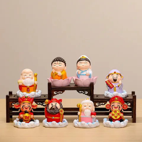 Tượng Thần Tài Nhỏ Dễ Thương Đón Hảo Vận – Linh Vật May Mắn Năm Giáp Ngọ, Quà Tặng Tân Gia Tết 2026