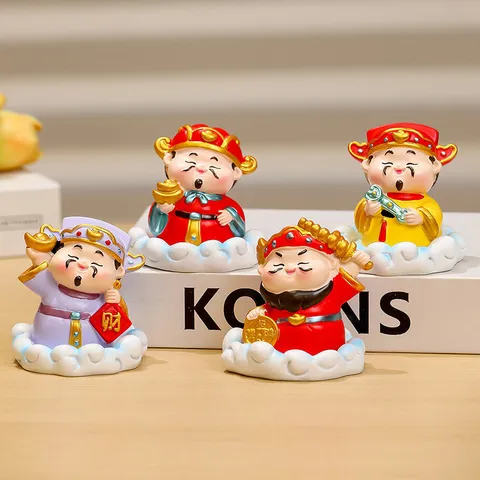 Đồ Trang Trí Thần Tiên Khác Nhau, Đồ Thủ Công Bằng Nhựa Năm Chiều, Đồ Trang Trí Nhỏ Trên Bàn Làm Việc