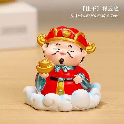 Đồ Trang Trí Thần Tiên Khác Nhau, Đồ Thủ Công Bằng Nhựa Năm Chiều, Đồ Trang Trí Nhỏ Trên Bàn Làm Việc