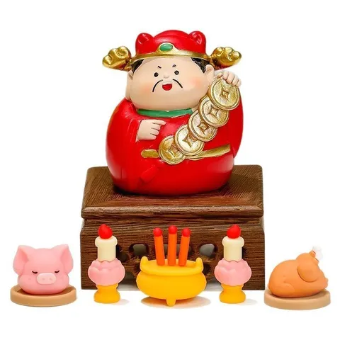 Ngũ Đường Thần Tài  Quà Tặng Đồ Trang Trí Để Bàn Văn Phòng