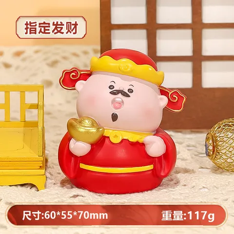Bộ Tượng Mini Quan Âm – Phật – Thần Tài – Quan Công – Phúc Lộc Thọ Ngồi Đài Sen – Decor Phong Thủy May Mắn