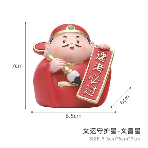 Tượng Thần Văn Xương Mini Đáng Yêu – Cầu Thi Đỗ, May Mắn Trong Học Tập & Thi Cử