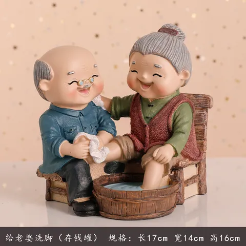Tượng ông bà anh trang trí quà tặng các loại