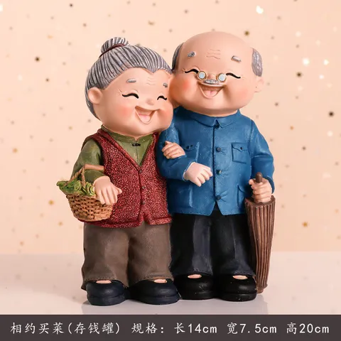 Tượng ông bà anh trang trí quà tặng các loại